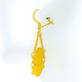 striking-stylish-21k-gold-hanging-earrings