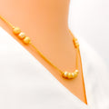 Extravagant Ornate 22k Gold Multi-Bead Necklace