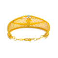 opulent-blue-21k-statement-bangle-bracelet