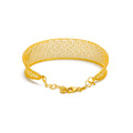 dazzling-fashionable-21k-statement-bangle-bracelet