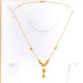 glossy-gorgeous-21k-gold-heart-necklace