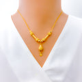 unique-pipe-barrel-bead-21k-gold-necklace