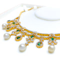 emerald-and-diamond-necklace-set-1