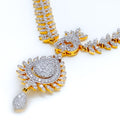 gold-distinct-interchangeable-diamond-drop-necklace-set
