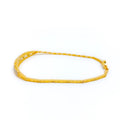 Beautiful Netted Chic 22k Gold CZ Bracelet 