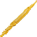 Interlinked Ornate 22k Gold Bracelet