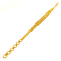 Interlinked Ornate 22k Gold Bracelet 