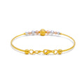 Gorgeous Dazzling 22k Gold Bangle Bracelet 