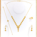 stately-striped-heart-5-piece-21k-gold-necklace-set