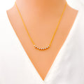 Special Sparkling 18k Gold + Diamond Necklace 