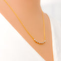 Special Sparkling 18k Gold + Diamond Necklace 