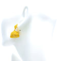 Bold Beautiful 22k Gold Jhumki 