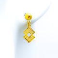 Elegant High-Finish 22k Gold Earrings