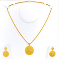 beautiful-round-22k-gold-pendant-set