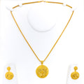 grand-flower-22k-gold-pendant-set