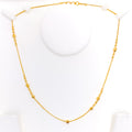 Charming Chic 22k Gold Necklace 