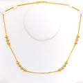 Stylish Palatial 22k Gold Necklace 