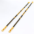 delicate-attractive-22k-gold-black-bead-baby-bracelet