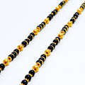 tasteful-lovely-22k-gold-black-bead-baby-bracelet