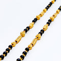 dainty-special-22k-gold-black-bead-baby-bracelet
