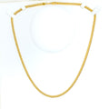 Classy Cuban Link 22K Gold Chain - 20"   