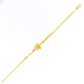 Dazzling Daffodil 22k Gold Bracelet 
