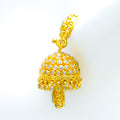 Everlasting Signature Heirloom Uncut Diamond + 22k Gold Jhumki Earrings 