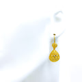 beautiful-ethereal-22k-gold-hanging-earrings