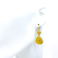 bold-textured-22k-gold-hanging-earrings