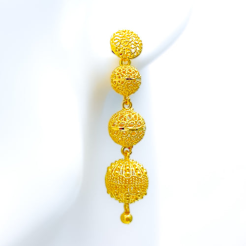 dangling-upscale-22k-gold-earrings