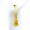 Evergreen Dotted 22k Gold Bali 