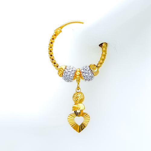 charming-heart-22k-gold-hoop-earrings