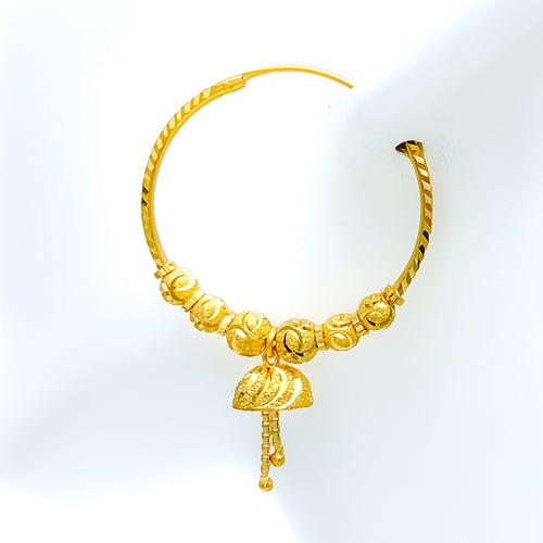 dazzling-elegant-22k-gold-hoop-earrings