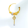 faceted-charming-22k-gold-hoop-earrings