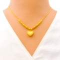 dressy-heart-charm-22k-gold-necklace
