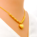 dressy-heart-charm-22k-gold-necklace