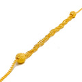 Trendy Chic 22K Gold Bracelet