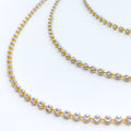 Dazzling Chic 22K Two-Tone Gold Chain