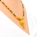 Upscale Intricate Floral 22k Gold Mangal Sutra 