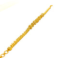 Elevated Intricate 22k Gold Bead Bracelet