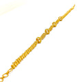 Distinct Jali 22k Gold Barrel Bracelet