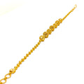 Decorative Orb 22k Gold Bracelet