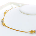 Stylish Palatial 22k Gold Necklace 