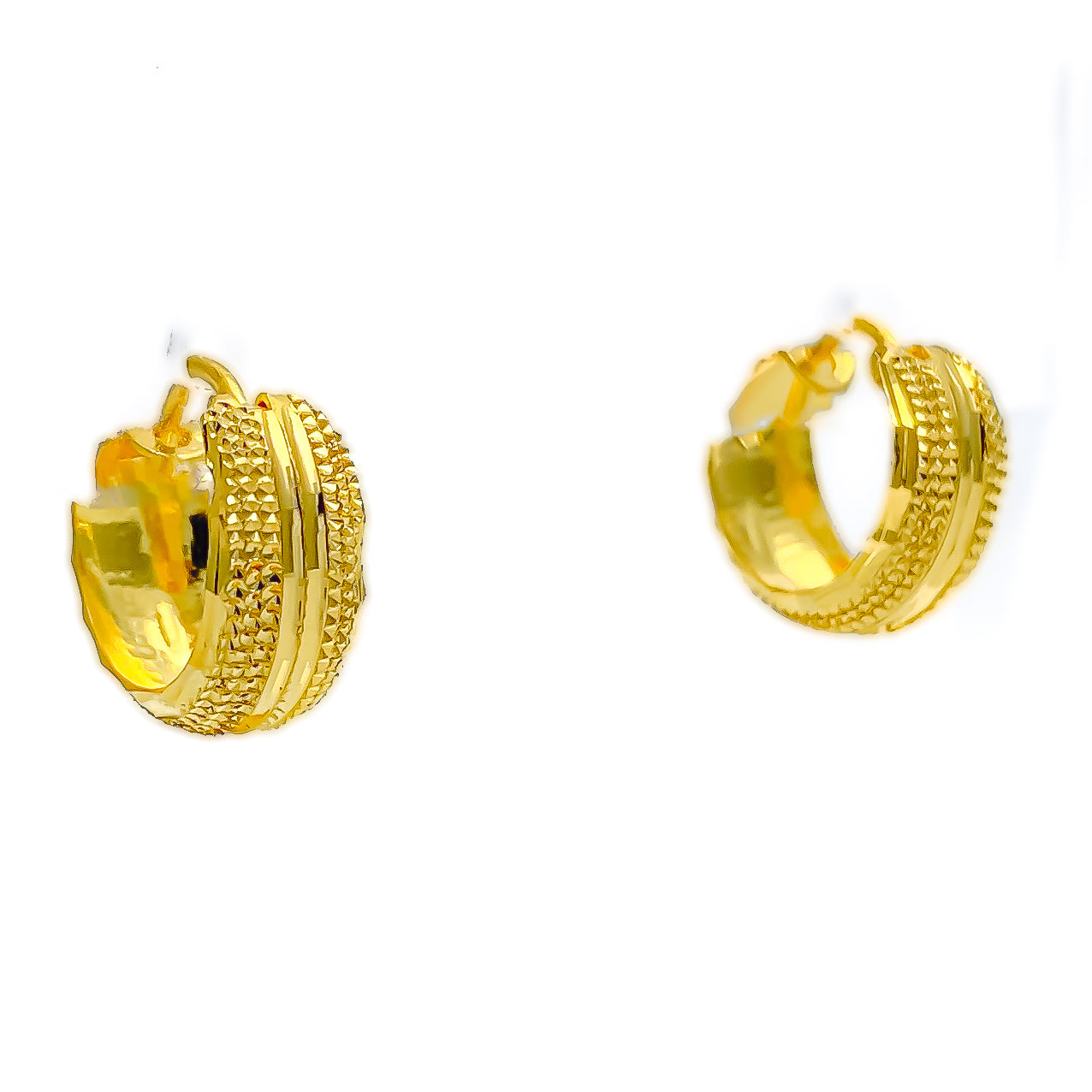One of a Kind Diamond Fancy Buckle Hoop Earrings – Milestones by Ashleigh  Bergman