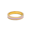 Beautiful Baby Pink 22k Gold Enamel Band 