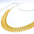 Magnificent Radiant 22k Gold Leaf Necklace