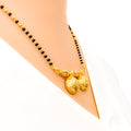 Dazzling Wavy Dot 22k Gold Thali Mangal Sutra