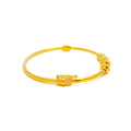 Timeless Alluring 22k Gold Bangle Bracelet
