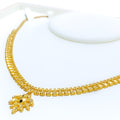 Delightful Dressy 22k Gold Heart Necklace 