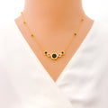 charming-circular-diamond-18k-gold-mangal-sutra